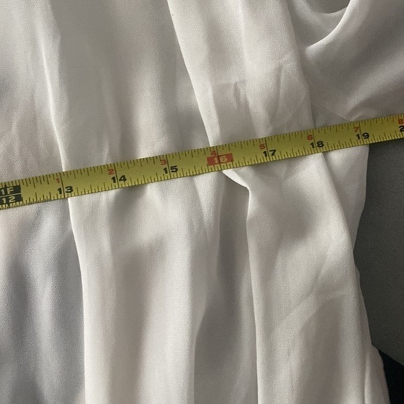 Romper navy blue short white top open back. New no tags ocean vibes romper - Picture 15 of 16